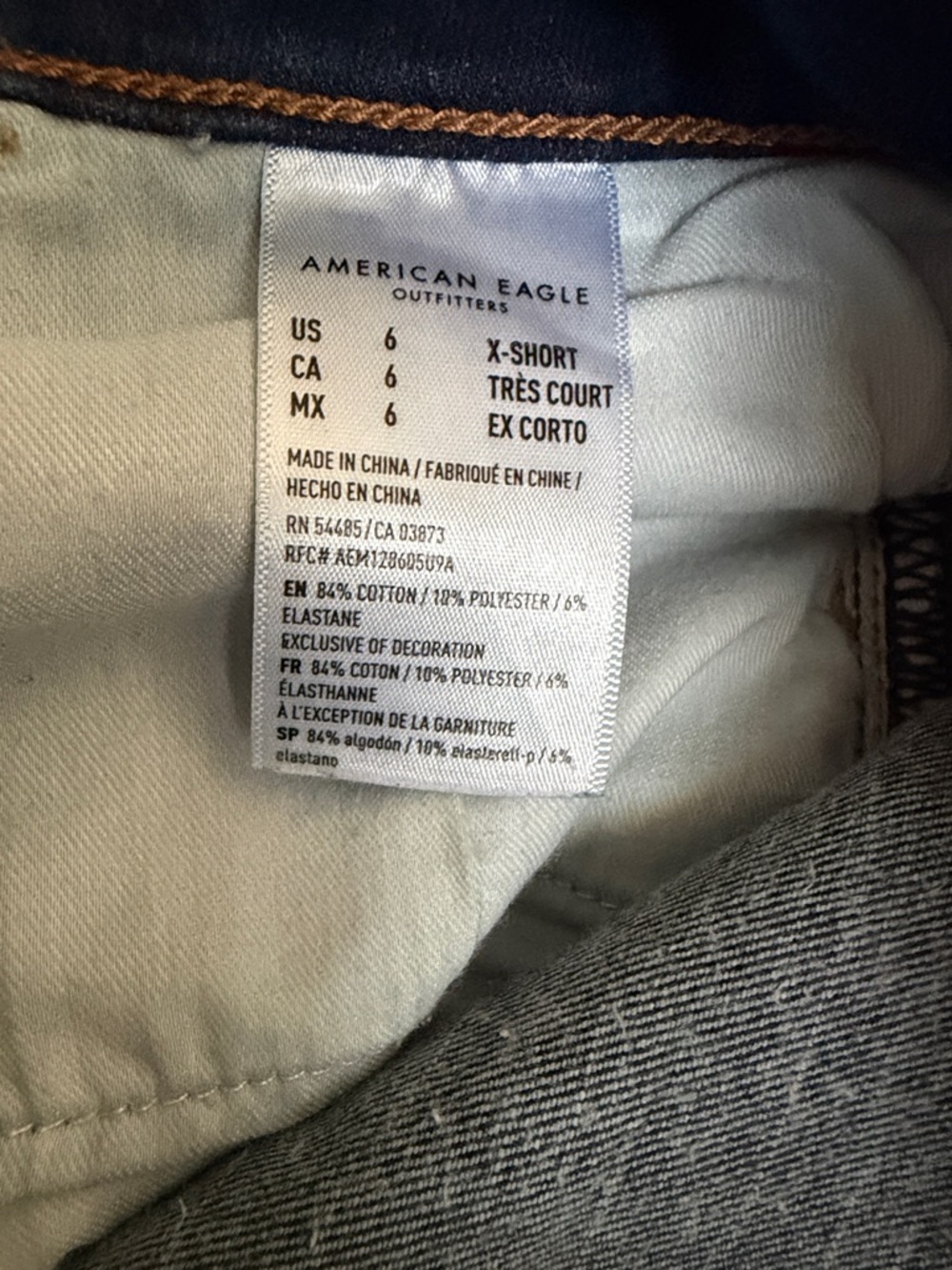 American Eagle Jeggings Bundle — Light, Distressed Medium, Dark Wash THREE PAIRS - Picture 3 of 13